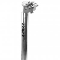 Tija sillin BTT Aluminio 26,8 mm. Plata