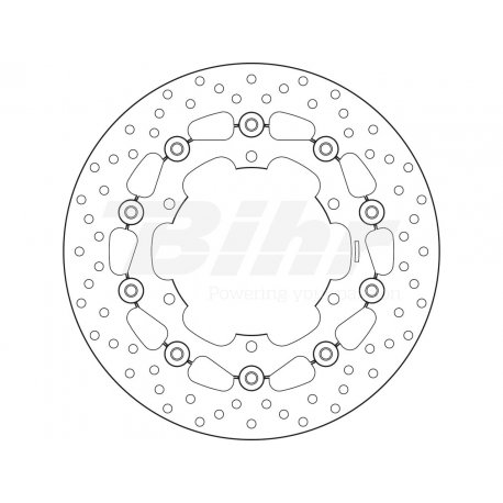 Disco de freno flotante Brembo 78B40830