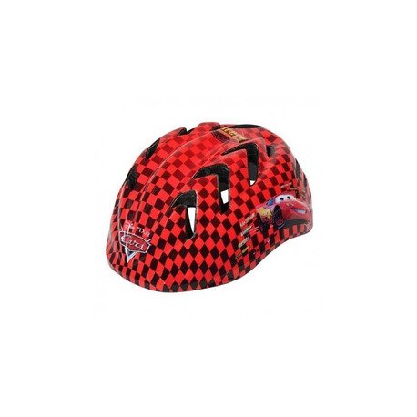 Casco infantil rojo/negro modelo "CARS"