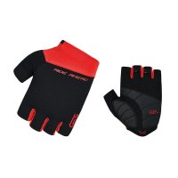 guantes cortos ges master negro-rojo