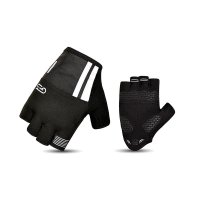 guantes cortos ges course negro-blanco