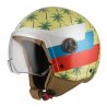 casco jet nzi ZETA 2 PALM BEACH YELLOW MATT