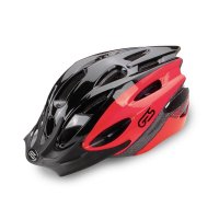 casco niño ges apache negro-rojo 47-53cm