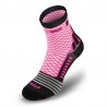 CALCETINES R2 "MISSION" NEGRO/BLANCO/ROSA