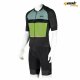 MAILLOT CORTO "GEAK" SUPERIOR NEGRO/VERDE