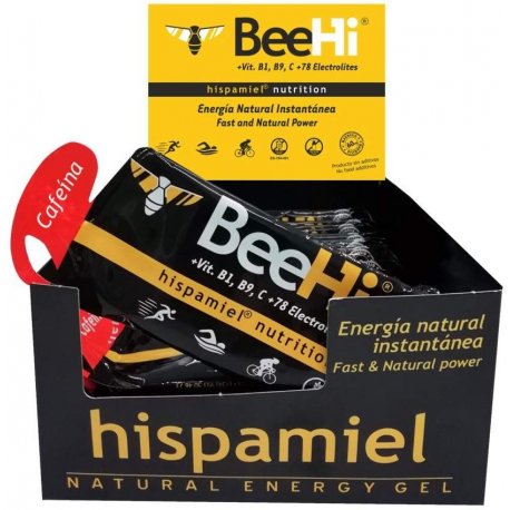 CAJA 24 UNIDADES GEL CAFEINA BeeHi 40G