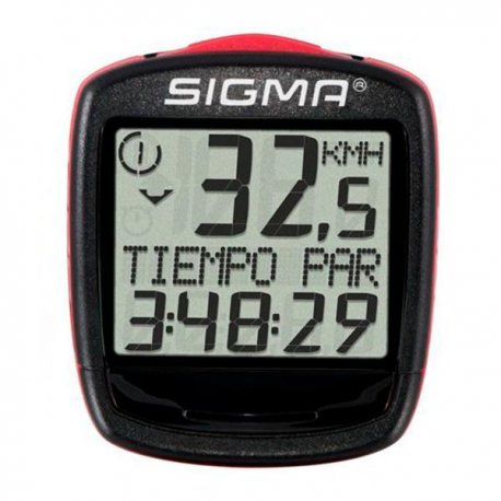 CUENTAKILOMETROS "SIGMA" BASE 1200 SIN CABLE (12 FUNCIONES)