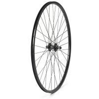 RUEDA TRASERA 29 CON PERFIL 25MM NEGRA, PIÑON ROSCA, 36H C/CIERRE PARA V-BRAKE
