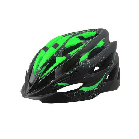 CASCO PROWEN NEGRO/VERDE MATE IN-MOULD