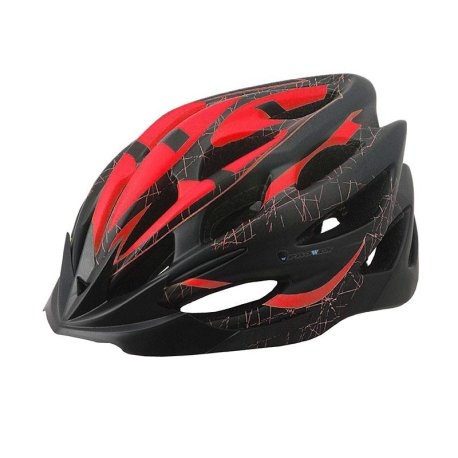 CASCO PROWEN NEGRO/ROJO MATE IN-MOULD