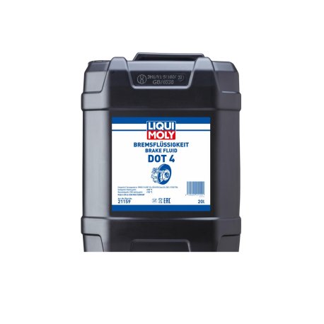 Garrafa líquido de frenos sintético Liqui Moly DOT 4 20L