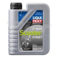 Botella de 1L aceite Liqui Moly 2T mineral mezcla Basic Scooter
