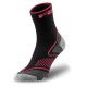 Calcetines R2 challengue negro-rojo