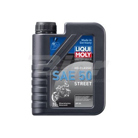 Bote 1L de aceite Liqui Moly HD-CLASSIC SAE50 STREET