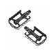 pedales MTB aluminio Negro/Silver - 9/16 - 101x64X23mm