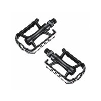 pedales MTB aluminio Negro/Silver - 9/16 - 101x64X23mm