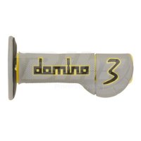 Puños Domino con apoyo de palma gris/amarillo/negro A230C475240A6-1