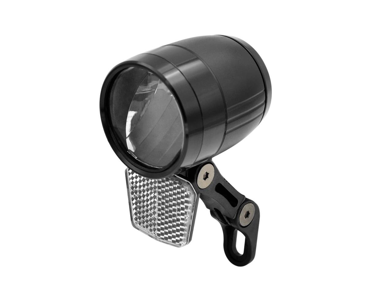 Luz delantera bicicleta LED 100lm para dinamo 6V + reflector