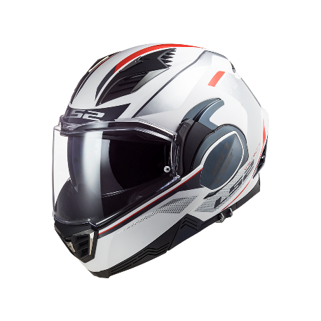 CASCO LS2 MODULAR FF900 VALIANT II HUB BLANCO-PLAT