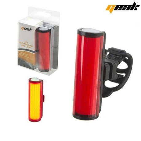 LUZ TRASERA RECARGABLE "GEAK" 360º 100LUMEN 1350AH