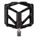 PEDALES SUPACAZ ORBITRON DH/ENDURO CNC ALUMINIO, NEGRO