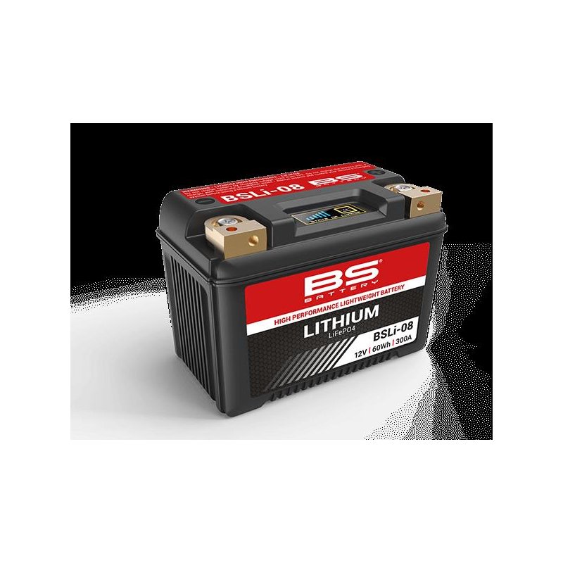 Batterie BS Battery BSLI-08 12V 5Ah Lithium - Pièces Electrique