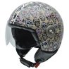 Casco jet nzi ZETA 2 MEXICAN SKULLS