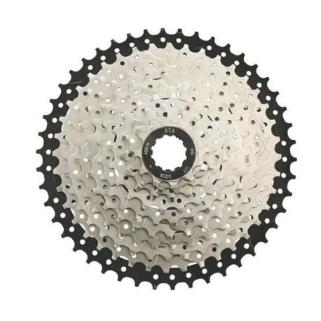 PIÑON CASSETTE 9-VEL " FALCON" 11-40T PLATA