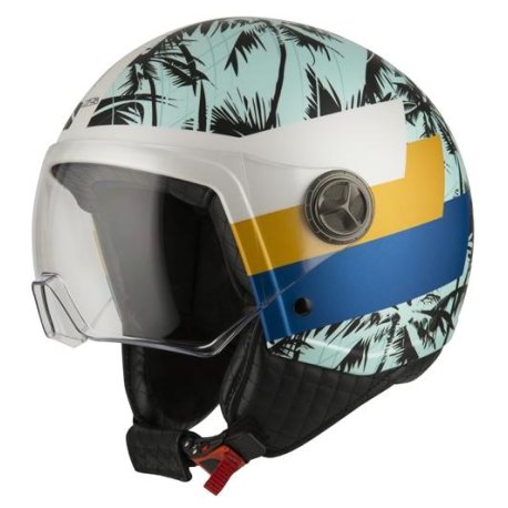 Casco jet nzi ZETA 2 WIND&SURF BLUE MATT