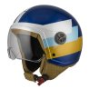 Casco jet nzi ZETA 2 BANDI BLUE&GOLD
