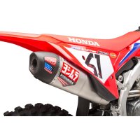 Linea completa escape Yoshimura Signature RS-12, titanio, silencioso titanio y tapa carbono - Honda CRF250