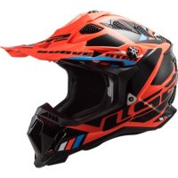 CASCO LS2 MOTOCROSS MX700 SUBVERTER STOMP NARANJA