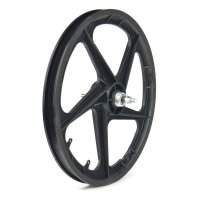 rueda trasera plastico bmx negro "20"