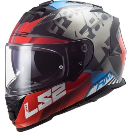 CASCO LS2 INTEGRAL FF353 XTREET AZUL-MORADO TALLA M