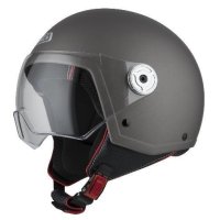 casco jet nzi VINTAGE 3 ANTRACITE MATT