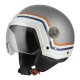 Casco jet nzi ZETA 2 PROFILE SMOKE GREY MATT