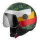 Casco jet nzi ZETA 2 PALM BEACH MUSGO MATT