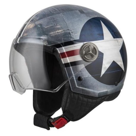 Casco jet nzi ZETA 2 AERONAUTICA