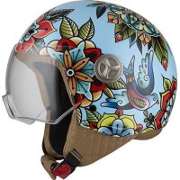 Casco jet nzi zeta 2 PRINTEMPS