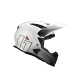 Casco cross hebo hmx-p01 brain Blanco