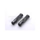 Puños aluminio CNC negro Ø22 - 125mm LSL 138G125SW