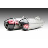 Silencioso derecho de acero inoxidable Yoshimura, para escape RS-9, Honda CRF450R/RX