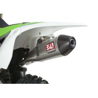 Linea completa escape Yoshimura Signature RS-4E, inox, Silencioso aluminio, Kawasaki KX450F