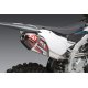 Linea completa escape Yoshimura Signature RS-4, acero inox, Silencioso de aluminio, Yamaha YZ450F