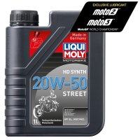 Bote 1L de aceite Liqui Moly 100% sintético 20W-50 STREET