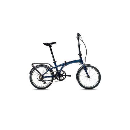 Bici Plegable Aluminio MONTY SOURCE Plegable 6V. V-Brake Azul