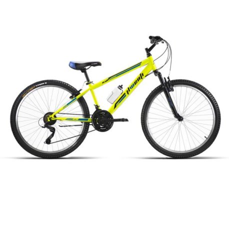 BICI MTB 26" JL-WENTI "MICROSIFT" C/SUSP AMARILLO. 21VEL TALLA S