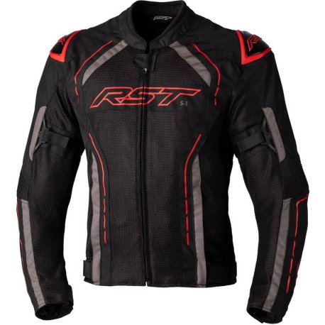 Chaqueta Textil Perforada (Hombre) RST S-1 MESH CE Rojo