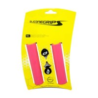 PUÑOS SILICONA SILICONEGRIPS HARD, 100% SILICONA COLOR ROSA