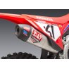 Silencioso escape Yoshimura Signature RS-12 acero inox y tapa carbono - Honda CRF250 2022